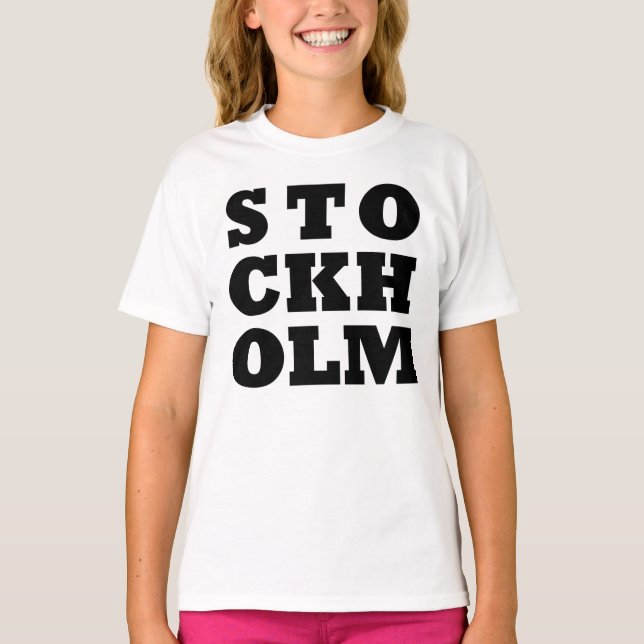 Stockholm T Shirt (Framsida)
