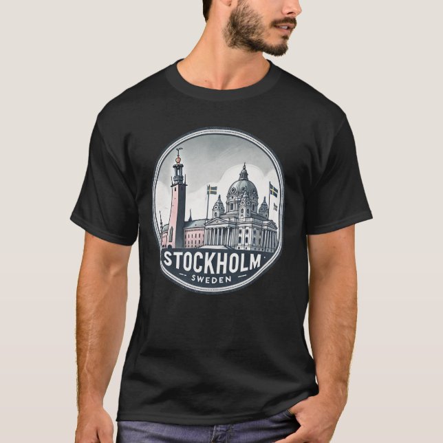 Stockholm T Shirt (Framsida)