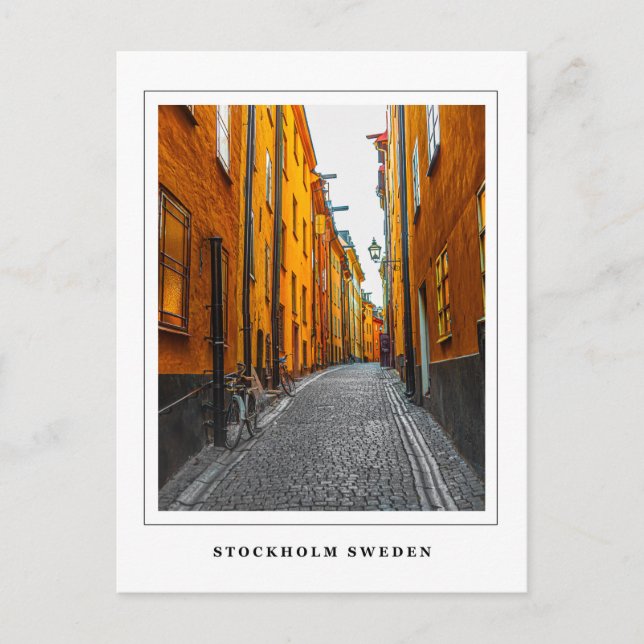 Stockholm Vykort (Framsida)
