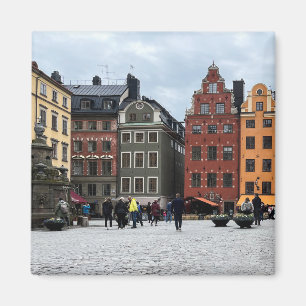 Stockholms Gamla stan-Sverige - foto Magnet