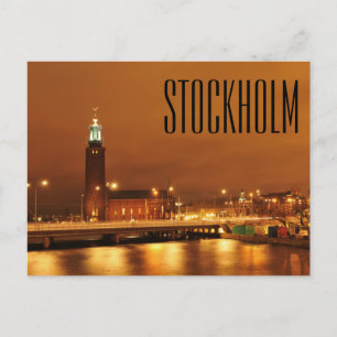 Stockholms stadshus, Sverige Vykort