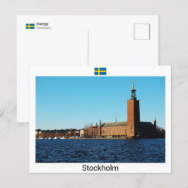 Stockholms stadshuset - Sverige Vykort