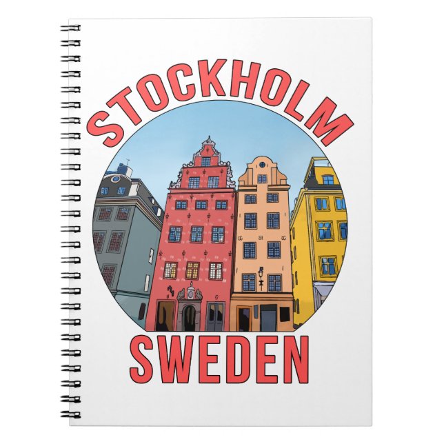 Stockholms Sverige Anteckningsbok (Framsidan)