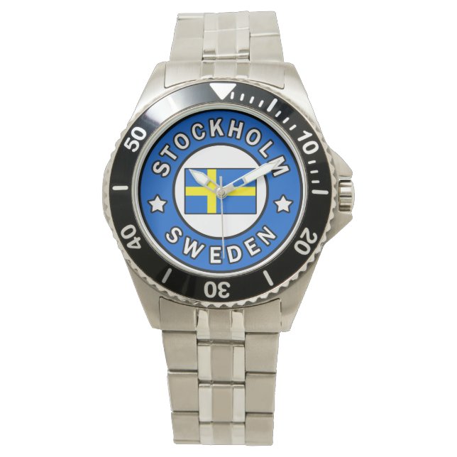 Stockholms Sverige Armbandsur (Framsida)