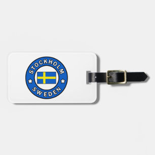 Stockholms Sverige Bagagebricka
