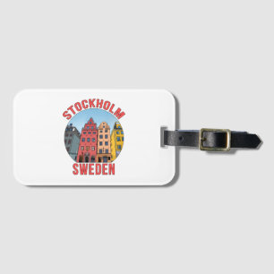 Stockholms Sverige Bagagebricka