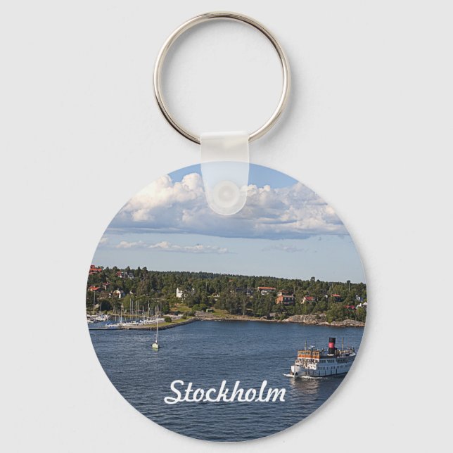 Stockholms Sverige Bay Nyckelring (Framsida)