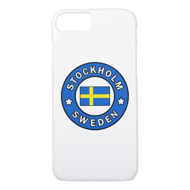 Stockholms Sverige Case-Mate iPhone Skal (Baksida)