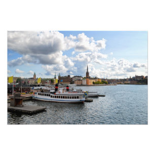 Stockholms Sverige Fototryck