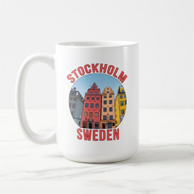 Stockholms Sverige Kaffemugg (Vänster)