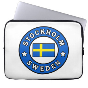 Stockholms Sverige Laptop Fodral