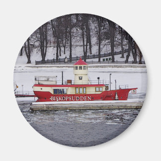 Stockholms Sverige Lightship Biskopplötslig Magnet
