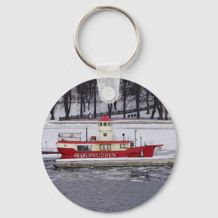 Stockholms Sverige Lightship Biskopplötslig Nyckelring