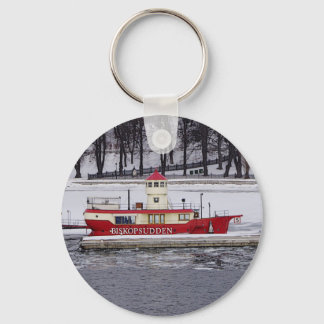 Stockholms Sverige Lightship Biskopplötslig Nyckelring