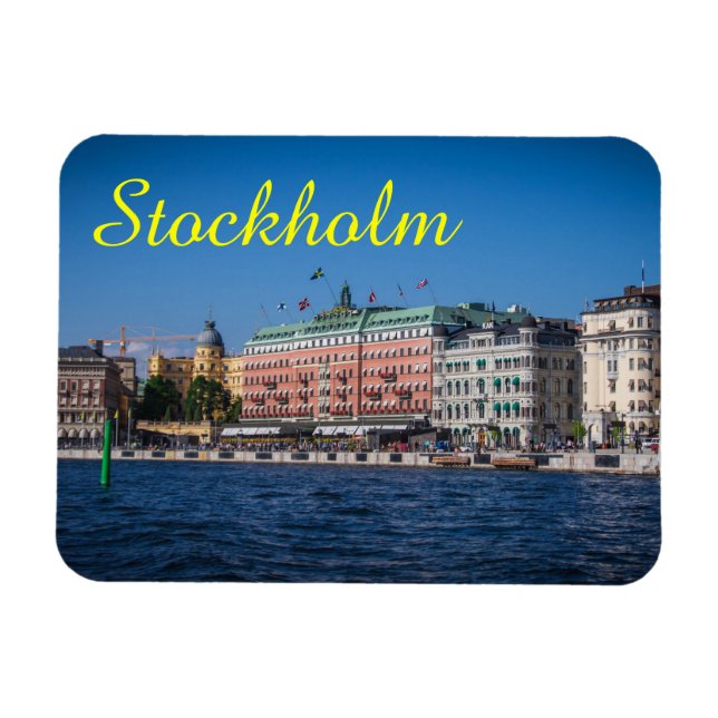 Stockholms Sverige Magnet (Horisontell)