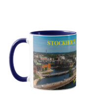 Stockholms Sverige Panoramic Mugg