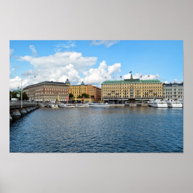 Stockholms Sverige Poster (Framsidan)