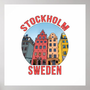 Stockholms Sverige Poster
