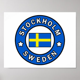 Stockholms Sverige Poster