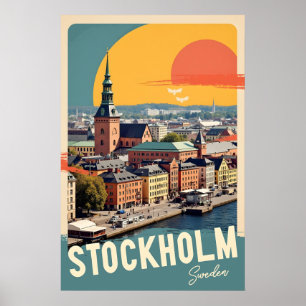 Stockholms Sverige Poster
