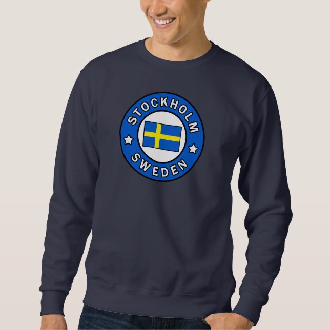 Stockholms Sverige Sweatshirt (Framsida)