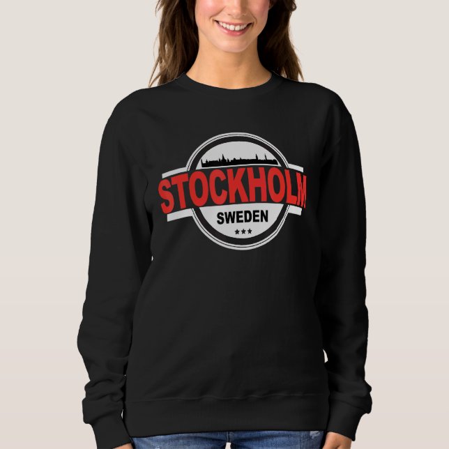 Stockholms Sverige T Shirt (Framsida)