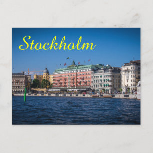 Stockholms Sverige Vykort
