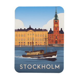 Stockholms vintage magnet