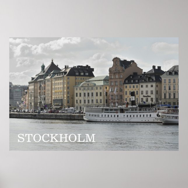 Stockholmskajen Poster (Framsidan)