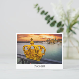 Stockholmsprogrammet, vykort för Sverige