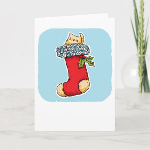 Stocking I.O.U. Helgkort