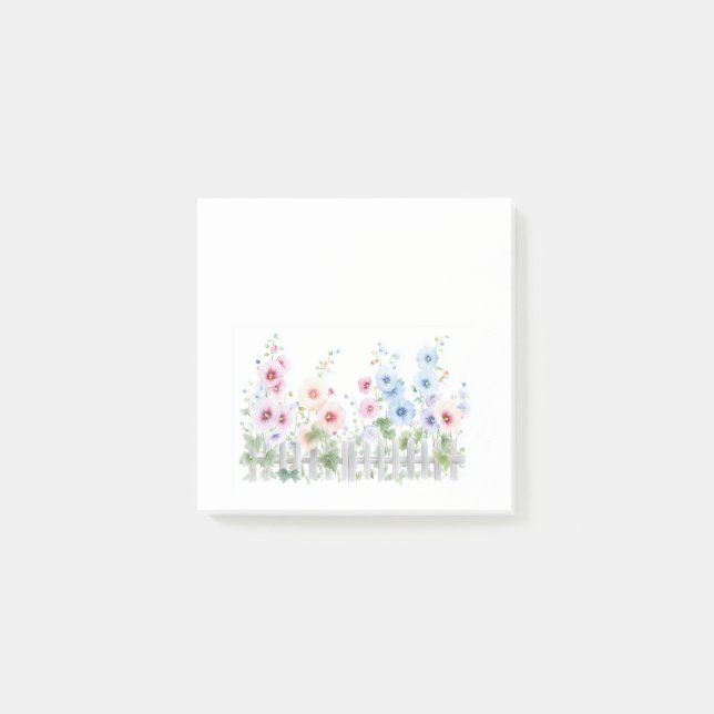 Stockros & Rustik Trästaket  Post-it Block (Framsida)