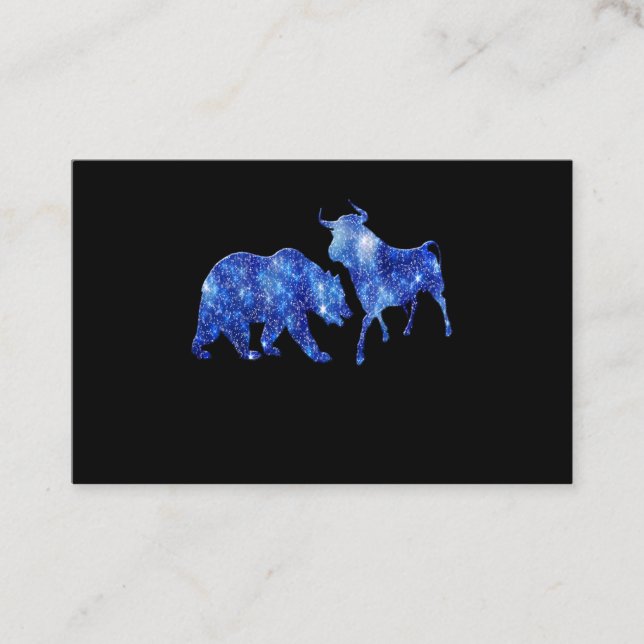 stocks stock market finance visitkort (Framsida)