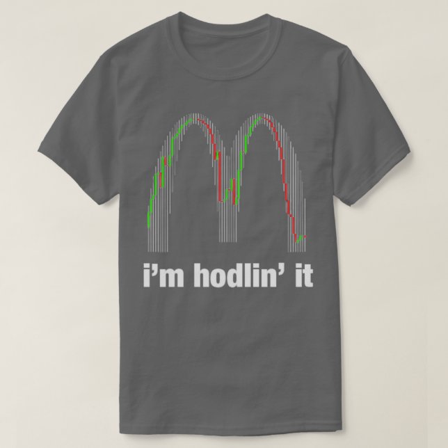 StocksCrypto Hodl Shirt T Shirt (Design framsida)