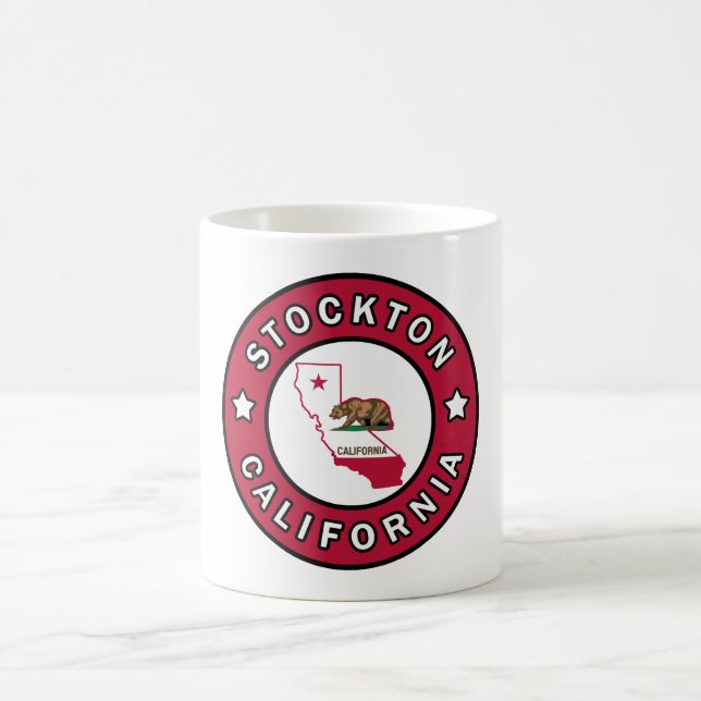 Stockton California Kaffemugg (Center)