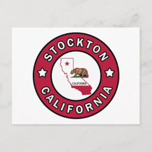 Stockton California Vykort