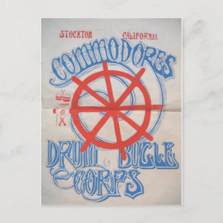 Stockton Commodores Drum and Bugle Corps Vykort