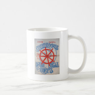 Stockton kommendörer trummar och Buglekåraffisch Kaffemugg