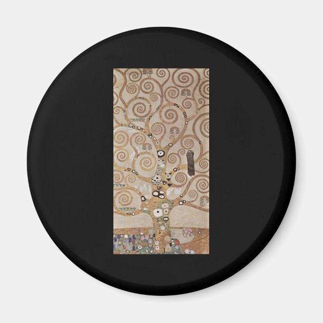 Stoclet Fries Livets träd Magnet (Framsidan)