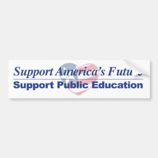 Stöd Amerikas offentliga skolor dekal 2