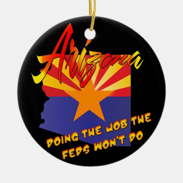 Stöd Arizona Ornament (Framsidan)