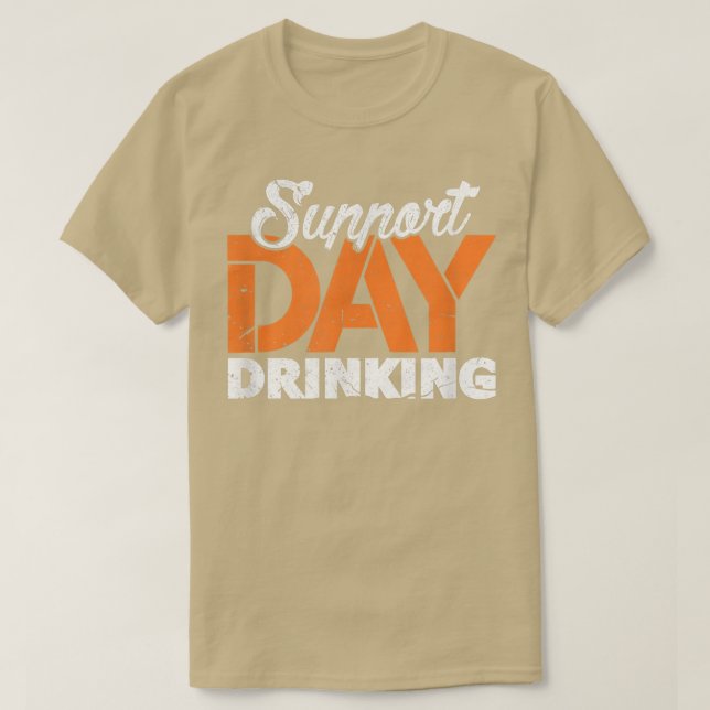 Stöd Dags att Dricka Spenge Spengegalla Party D T Shirt (Design framsida)