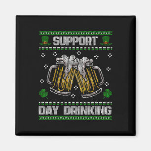 Stöd Dags För Att Dricka Fult St. Patricks Day Rol Magnet