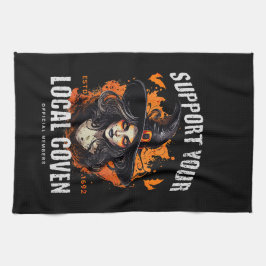 Stöd din lokala coven kökshandduk