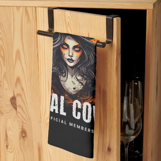 Stöd din lokala coven kökshandduk (Thirds Fold)