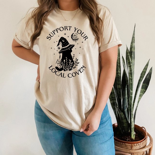 Stöd din lokala coven t shirt (Skapare uppladdad)