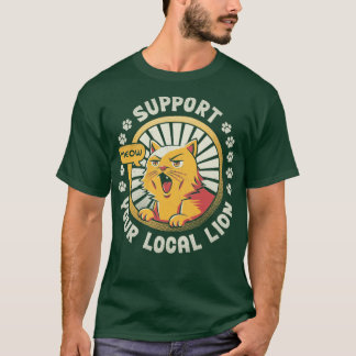 Stöd din lokala Lejon T Shirt