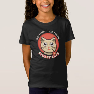 Stöd dina lokala gatukateter t shirt