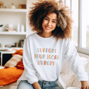 Stöd ditt lokala bibliotek t shirt