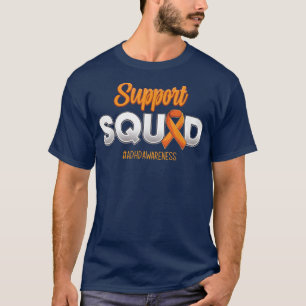 Stöd för ADHD-medvetenhet i fyrkant för mig T Shirt